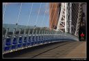 Cycling Across the Millennium Bridge