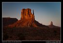 Last Light At Monument Valley