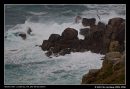 Gushing  Waves Of Land's End