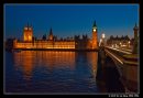 Houses Of Parliament By Night