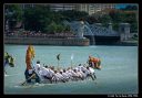 Dragon Boat At Singapore River