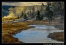 Dawn At Yellowstone National Park
